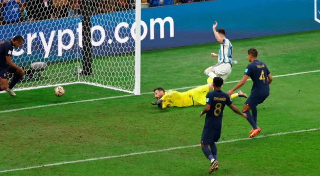 Lionel Messi marcó el tercero de Argentina en el suplementario