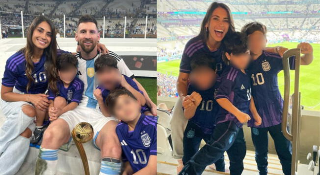 Hijos de Messi habrían 'roto' parte de la red del arco y es viral en redes sociales.