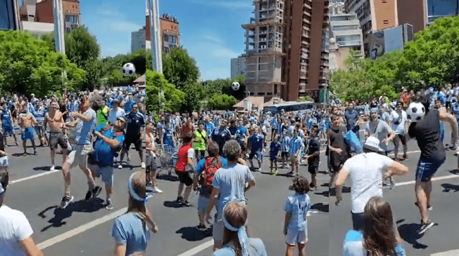 Fanáticos de la 'Albiceleste' disfrutaron al máximo el feriado nacional para festejar su tercera Copa del Mundo.