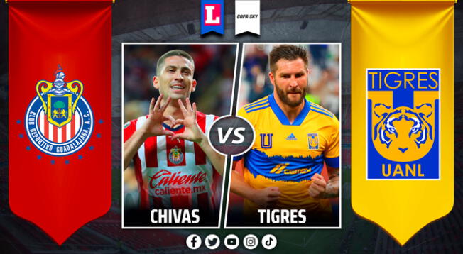 Chivas vs Tigres EN VIVO por la Copa Sky 2022