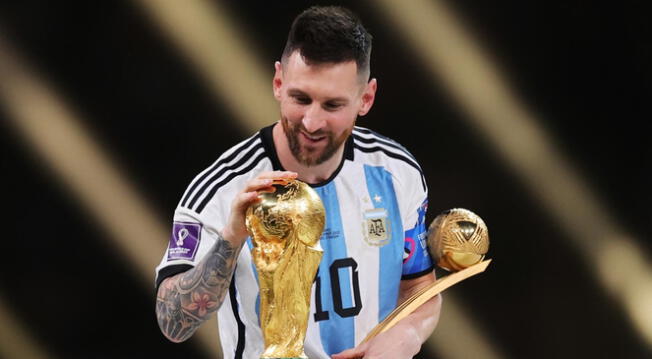 Lionel Messi ganó el Mundial Qatar 2022 y fue elegido el mejor jugador.