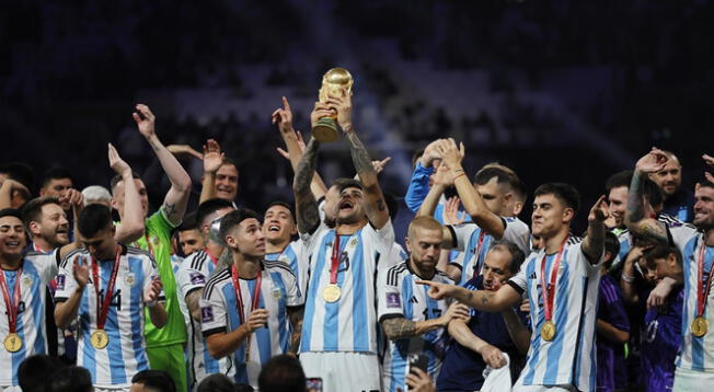 La Selección Argentina logró su tercera copa del mundo.