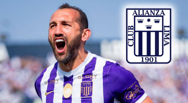 Hernán Barcos fue elegido jugador del año de Alianza Lima