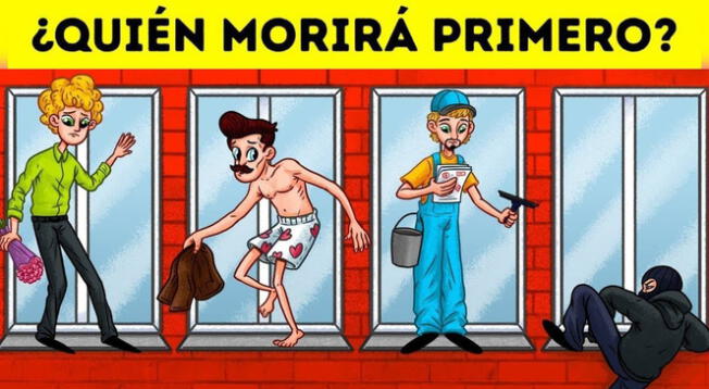 Identifica al hombre que morirá primero en la imagen viral: Tienes 7 segundos Identifica al hombre que morirá primero en la imagen viral: Tienes 7 segundos
