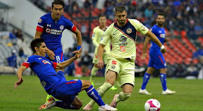 Cruz Azul pudo vencer a América con goles de Rotondi y Estrada