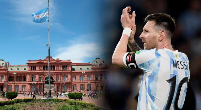 Más de un argentino señaló que le gustaría tener a Lionel Messi como presidente. Foto: Wikimedia Commons / AFP / Composición Líbero