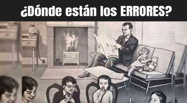 ¿Dónde están los errores? Mira esta pintura y soluciona este RETO visual