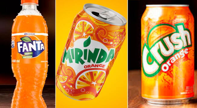 Orange Crush, Mirinda o Fanta: Conoce aquí cuál es la mejor gaseosa