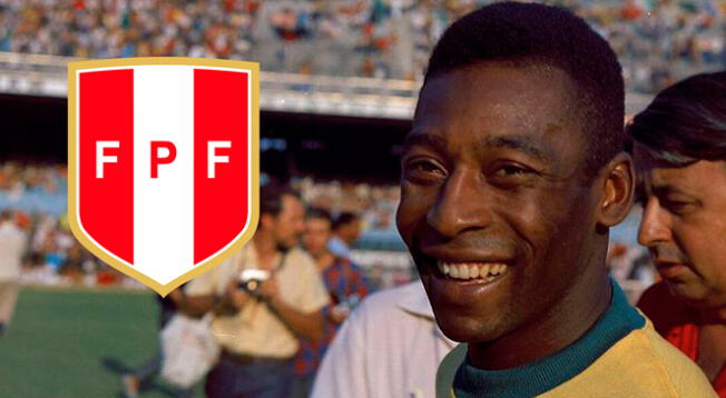 Pelé solo jugó junto a un peruano en toda su carrera