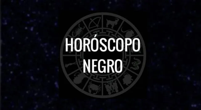 Según tu signo zodiacal, conoce el horóscopo negro para este 2023.