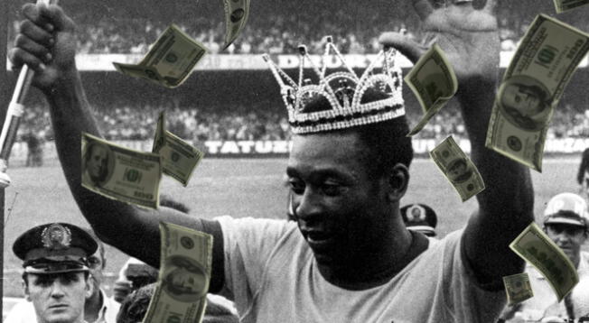 ¿En qué club ganó más dinero Pelé?