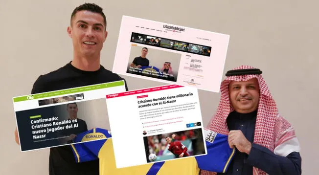 Cristiano Ronaldo fichó por el Al Nassr