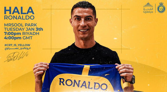 Presentación oficial de Cristiano Ronaldo en el Al Nassr