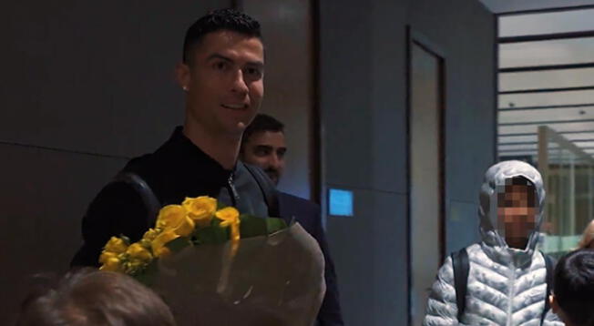 La emotiva llegada de Cristiano Ronaldo a Al Nassr