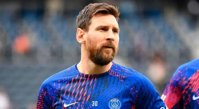 Lionel Messi termina contrato con PSG en junio del 2023