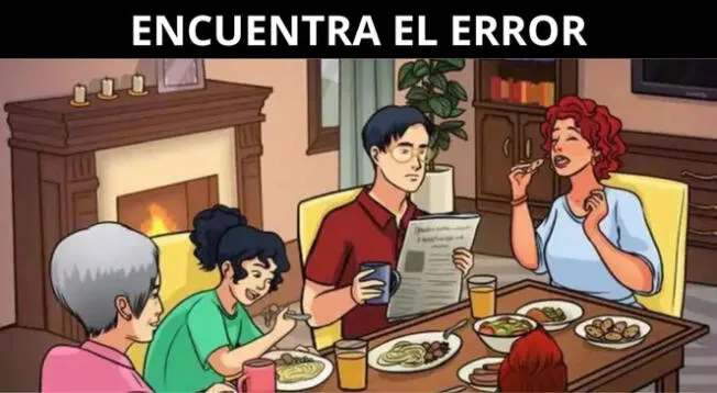 Intenta encontrar el único error en tiempo récord. Intenta encontrar el único error en tiempo récord.