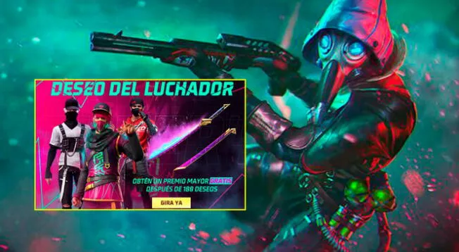 Free Fire 2023: truco para obtener premios 'Deseo de luchado' gratis