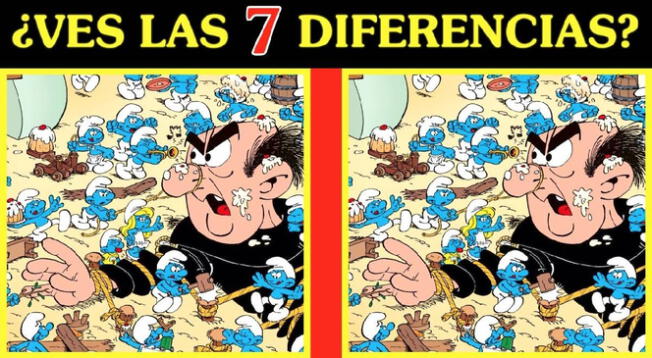 Ubica las 7 diferencias en solo 8 segundos en este desafío viral Ubica las 7 diferencias en solo 8 segundos en este desafío viral