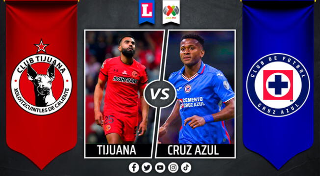 Cruz Azul vs Tijuana por la fecha 1 del Torneo Clausura de la Liga MX