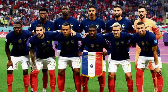 Francia fue finalista en Qatar 2022