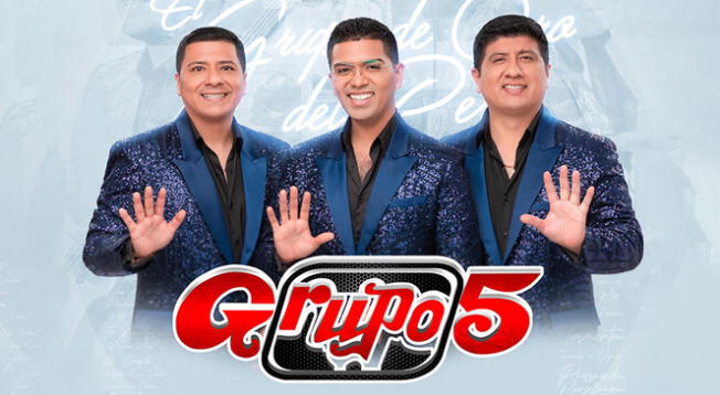 Grupo 5 confirma segunda concierto en Lima