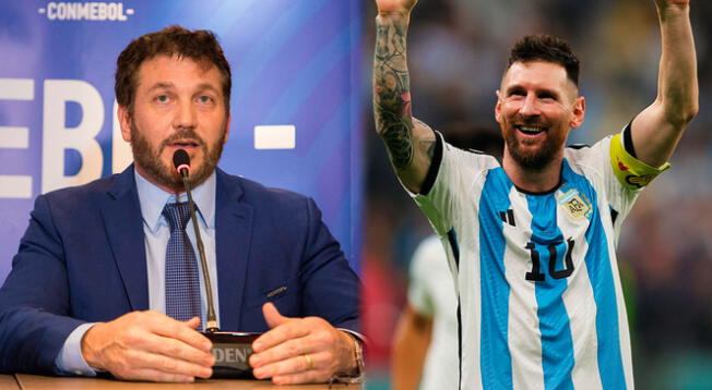 Presidente de CONMEBOL le hizo insólito pedido a Leo
