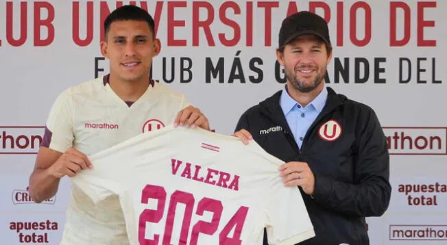 Las declaraciones de Alex Valera en su presentación sorprendieron a hinchas de Universitario. Foto: Harold Villasante