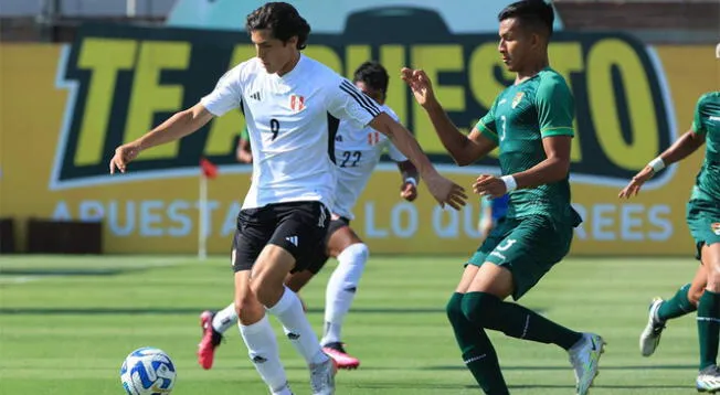 Selección Peruana Sub 20 empató contra Bolivia
