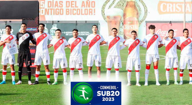 Lista confirmada de la Selección Peruana Sub 20