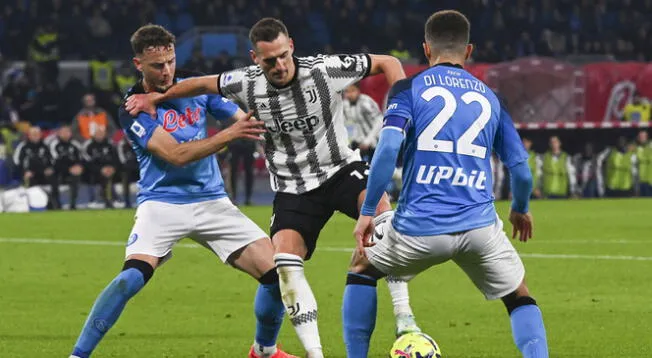 Napoli vs Juventus por la Serie A 2022-23