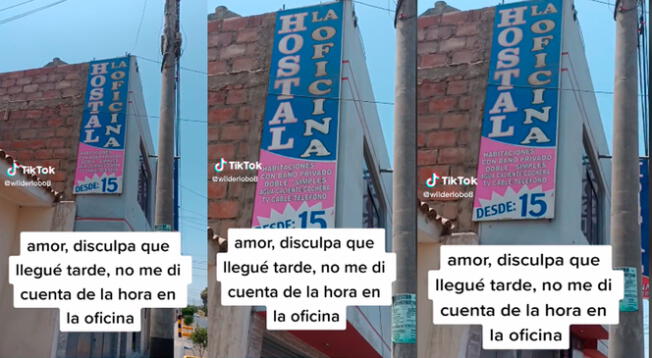 El singular hostal ha generado burlas en redes sociales.