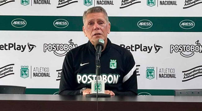 Paulo Autuori, entrenador del Atlético Nacional