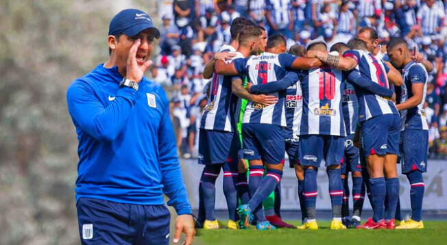 Guillermo Salas no dudó en pronunciarse sobre la derrota del cuadro blanquiazul ante Atlético Nacional. Foto: Alianza Lima / Composición Líbero