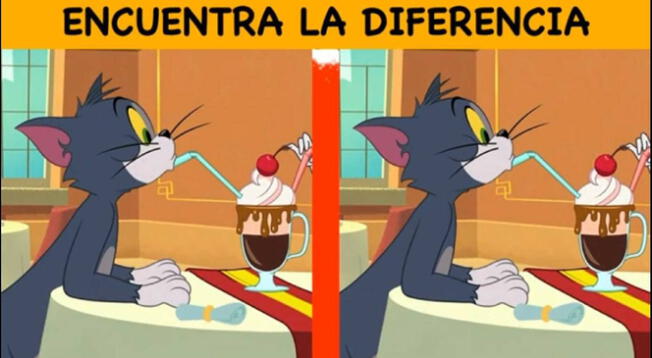 Encuentra la diferencia en la foto de 'Tom' y conságrate como todo un experto