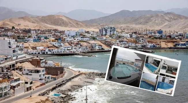 Lujosa casa de playa es viral en redes sociales.