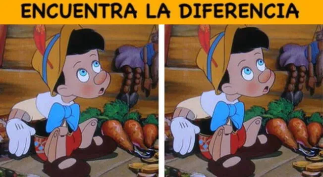 Ubica en solo 5 segundos la diferencia de las fotos del personaje de Disney.