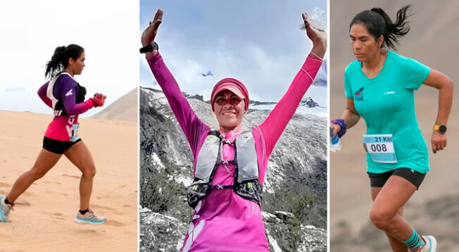 Lucy Mejía, la atleta que corrió en el desierto de Paracas y cruzó la Cordillera Blanca
