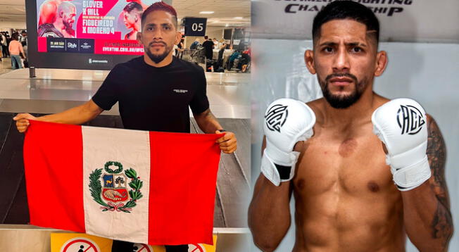 Daniel Marcos, el peruano que debutará en UFC enfrentando al brasileño Oliveira