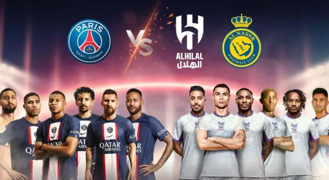 PSG y Riyadh Season en un amistoso internacional que une a Lionel Messi con Cristiano Ronaldo