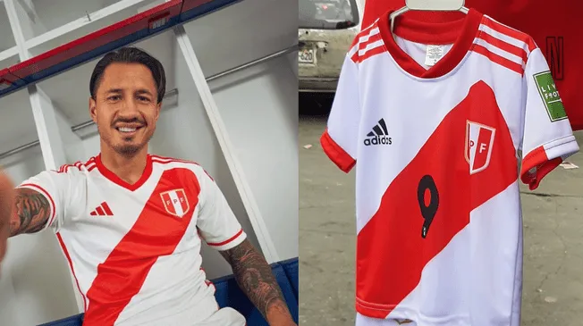 Réplica de la nueva camiseta lanzada por Adidas estaba disponible en galerías comerciales desde agosto del 2022.