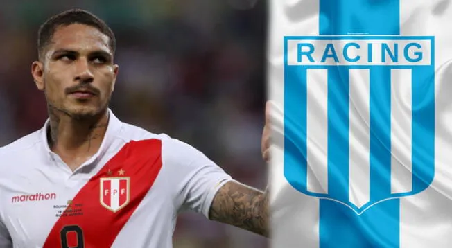 Paolo Guerrero fue anunciado en Racing Club desde Argentina