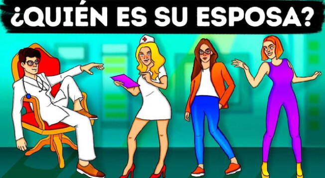 Identifica a la verdadera esposa del doctor en solo 7 segundos Identifica a la verdadera esposa del doctor en solo 7 segundos