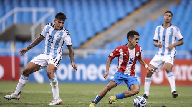 La albiceleste fue derrotada por Paraguay en el Sudamericano Sub 20