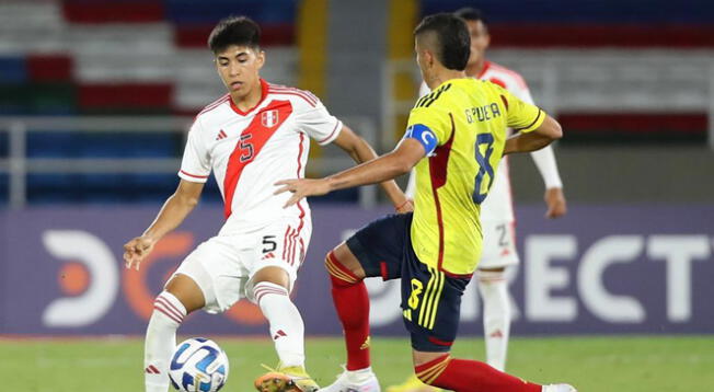 Perú a un paso de ser eliminado tras caer contra Colombia