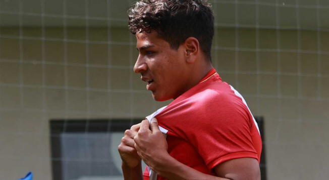 Diether Vásquez fue uno de los protagonistas de la Selección Peruana Sub-20 en el encuentro ante Colombia. Foto: FPF