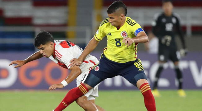 Perú cayó 1-2 ante Colombia en la fecha 2 del Sudamericano Sub-20