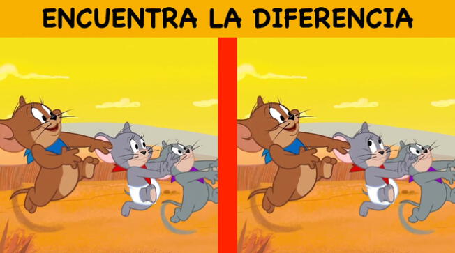 Solo cuentas con 4 segundos para superar este reto visual inspirado en Tom y Jerry.
