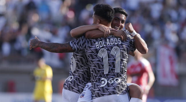 Marcos Bolados marcó tres goles en victoria de Colo Colo