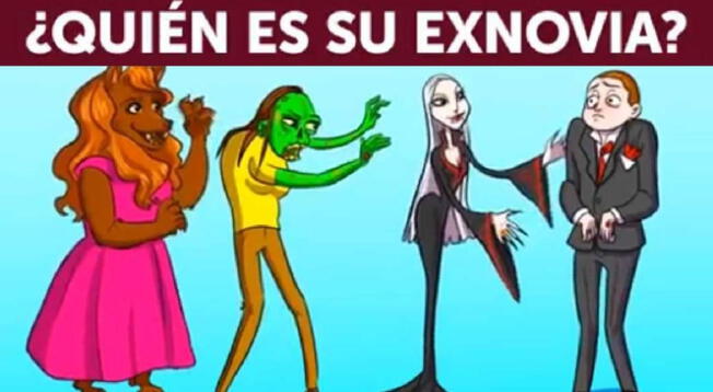 Ubica a la exnovia correcta en este desafío viral