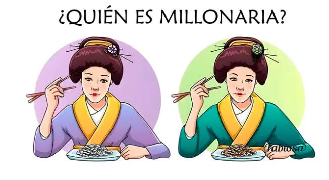 Intenta descubrir quién es millonaria con este acertijo. Intenta descubrir quién es millonaria con este acertijo.